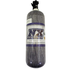 Load image into Gallery viewer, Nitrous Express Composite Bottle w/Lightning 500 Valve -6 Bottle Nipple (6.79 Dia. x 23.25 Tall), product view 3