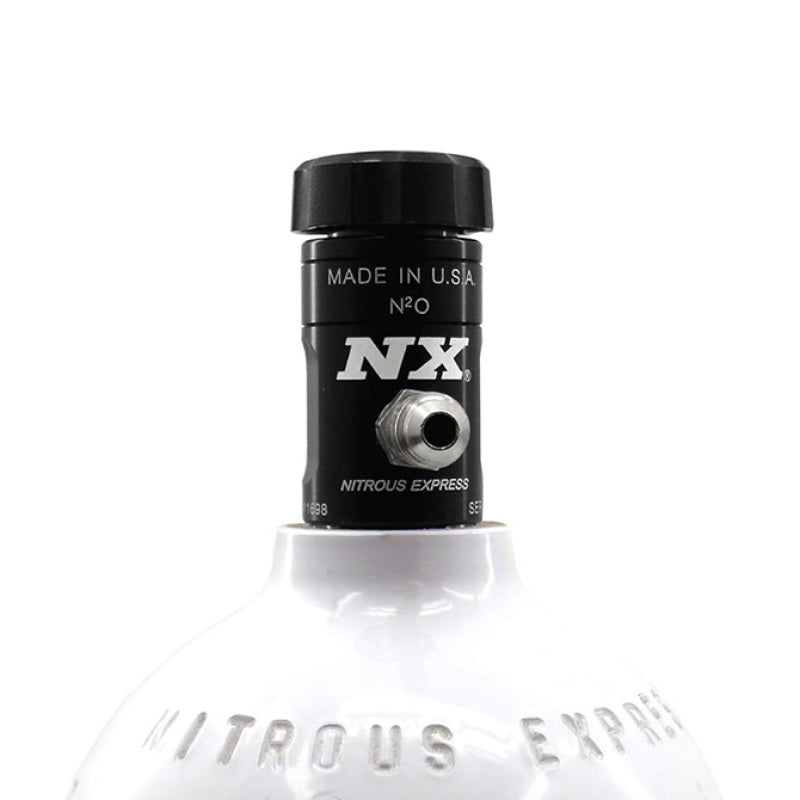 Nitrous Express Billet Alum M/C Bottle Valve 3/4in Thread w/O-Ring, product view 4