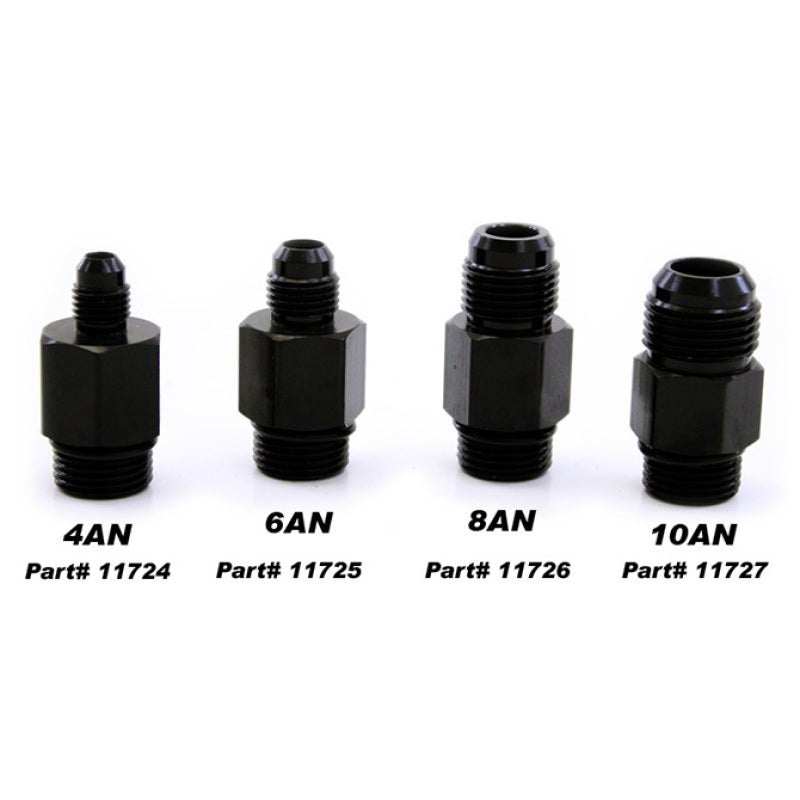 Nitrous Express 10AN Bottle Nipple for Lightning 500 Valve, product view 2