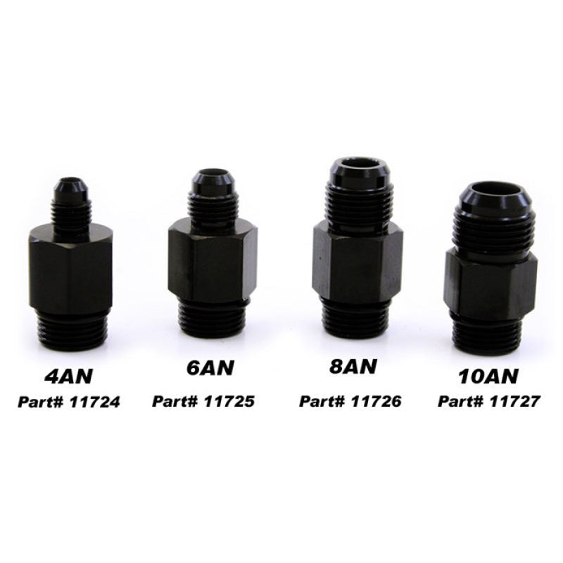 Nitrous Express 10AN Bottle Nipple for Lightning 500 Valve, product view 3