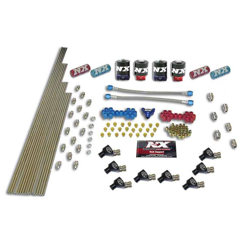 Nitrous Express 8 Cyl NXL Nozzle Intake Plumbing Kit (Incl Hardware), product view 1