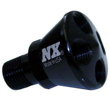 Load image into Gallery viewer, Nitrous Express 4 Port Micro Showerhead Distribution Block - Black, product view 5