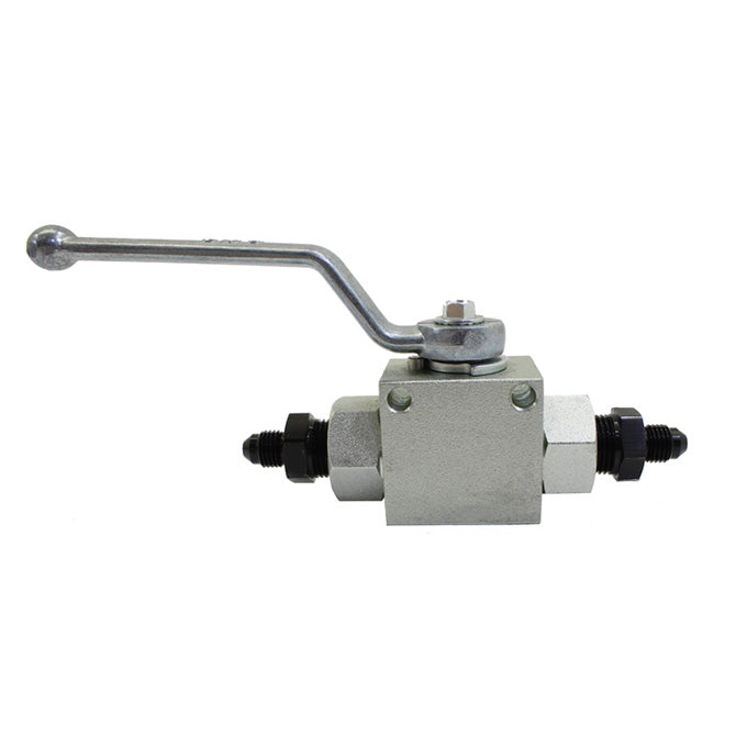 Nitrous Express Remote Shutoff Nitrous Valve 4AN Male Inlet and Outlet, product view 5