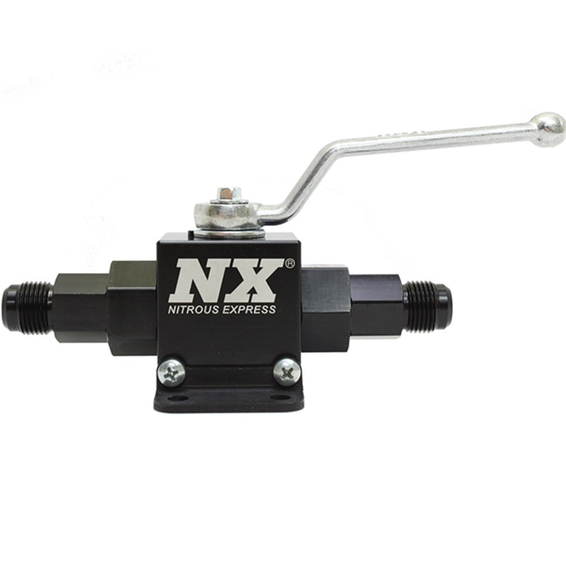 Nitrous Express Lightweight Billet In-Line Valve 1.5in I.D (6AN Fitting), product view 1