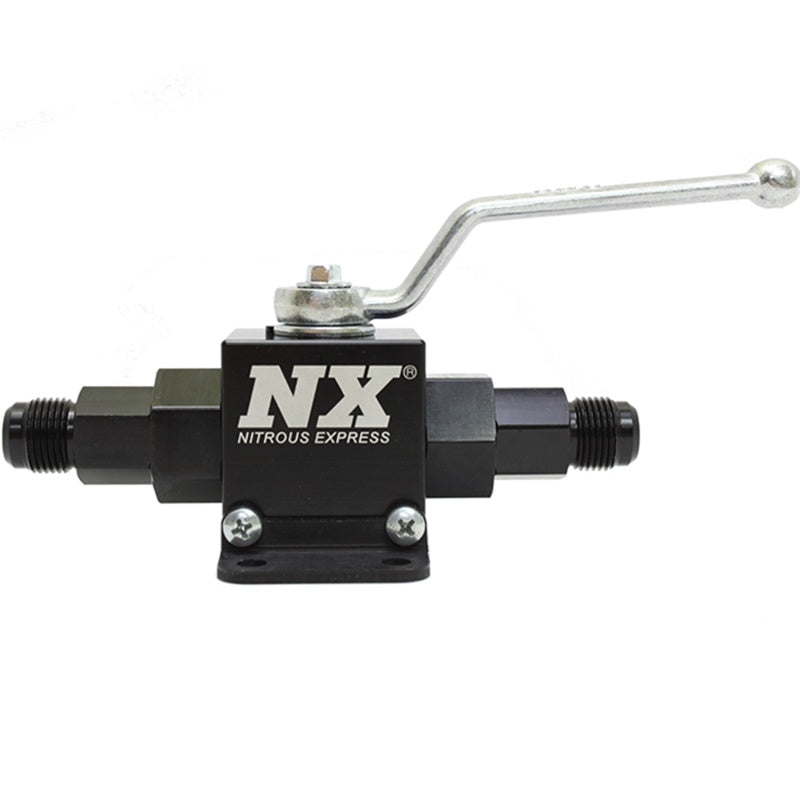 Nitrous Express Lightweight Billet In-Line Valve 1.5in I.D (6AN Fitting), product view 2