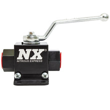 Load image into Gallery viewer, Nitrous Express Lightweight Billet In-Line Valve 1.5in I.D (Without Fittings), product view 1