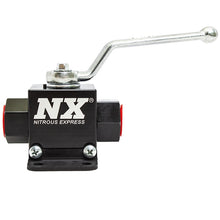 Load image into Gallery viewer, Nitrous Express Lightweight Billet In-Line Valve 1.5in I.D (Without Fittings), product view 2