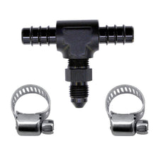 Load image into Gallery viewer, Nitrous Express 5/16 Fuel T 5/16 Hose Barb to 4AN Male, product view 2