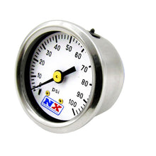 Load image into Gallery viewer, Nitrous Express Fuel Pressure Gauge (0-100 PSI), product view 1