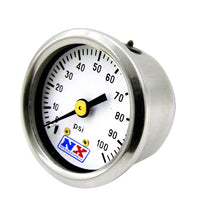 Load image into Gallery viewer, Nitrous Express Fuel Pressure Gauge (0-100 PSI), product view 3