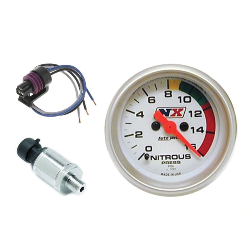 Nitrous Express 2-5/16in Nitrous Pressure Controller/Gauge/Bottle Heater Kit, product view 2