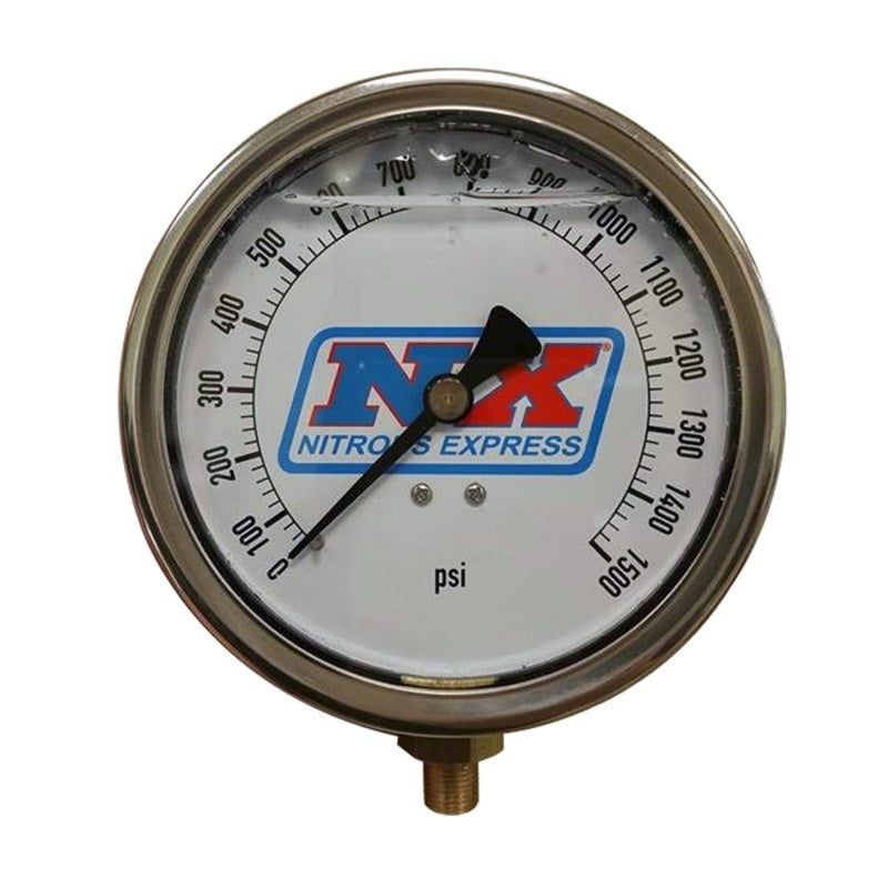 Nitrous Express Nitrous Pressure Gauge 4in-High Accuracy, product view 2
