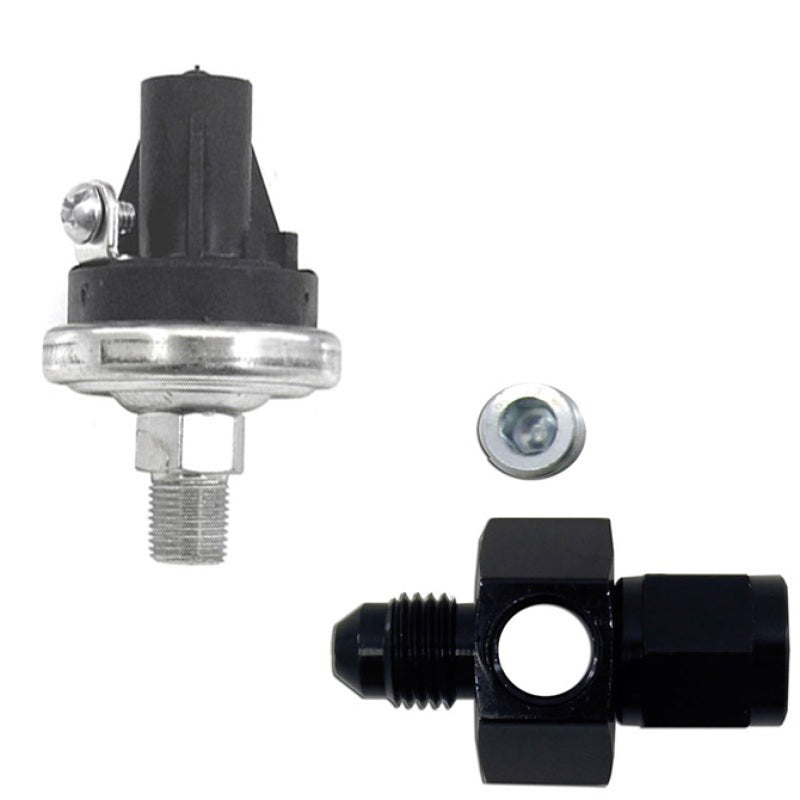 Nitrous Express EFI Fuel Pressure Safety Switch w/4AN Manifold, product view 1