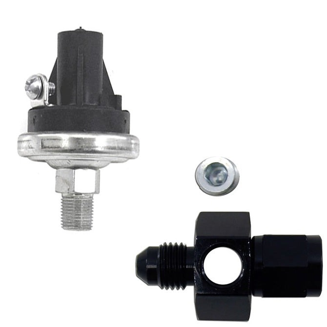 Nitrous Express EFI Fuel Pressure Safety Switch w/4AN Manifold, product view 2