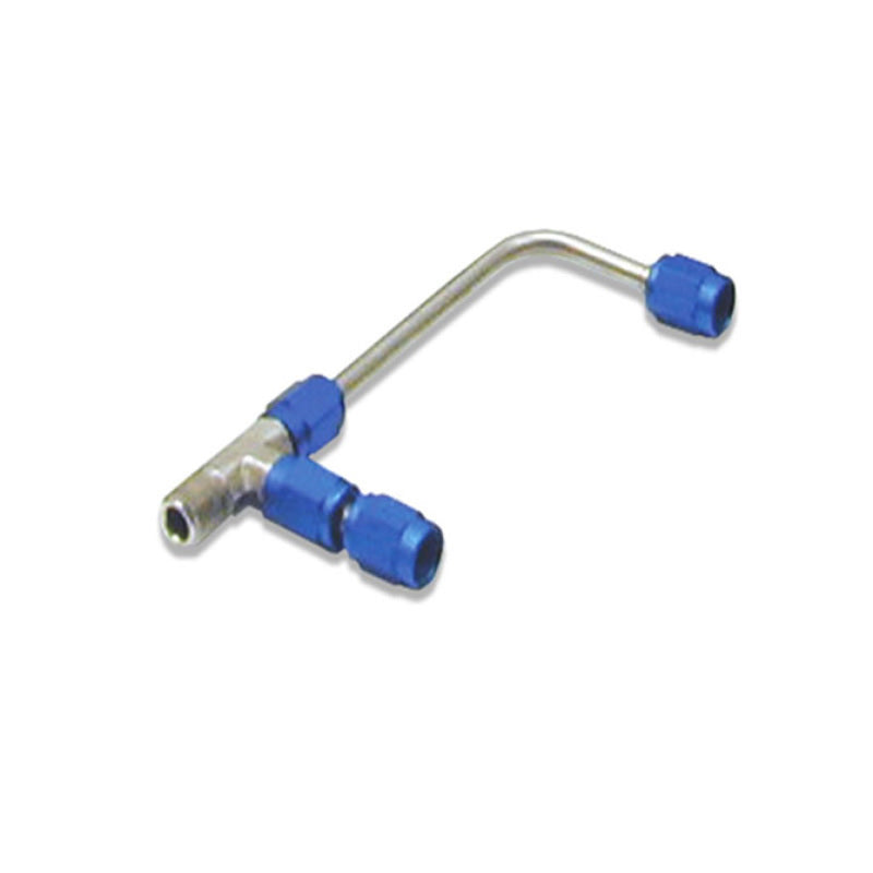 Nitrous Express 4150 Gemini SS Solenoid to Plate Connectors (New Style) - Black, product view 1
