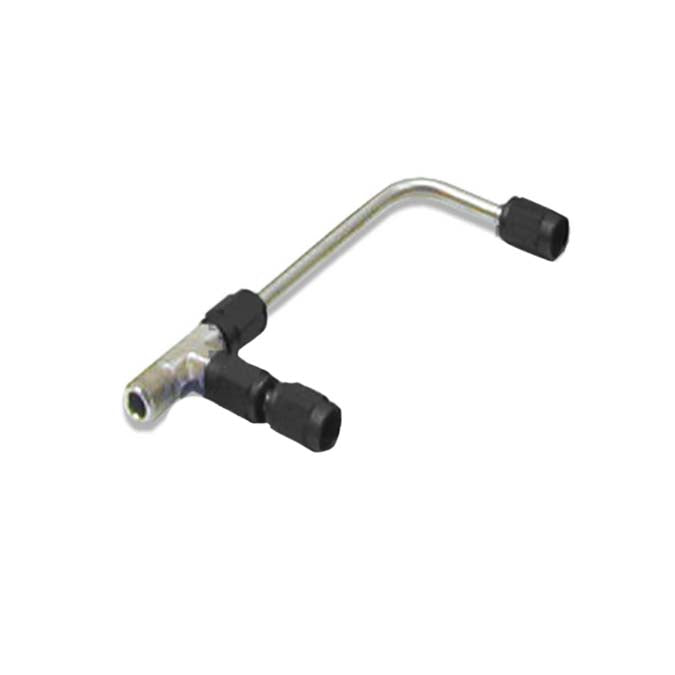 Nitrous Express 4150 Gemini SS Solenoid to Plate Connectors (New Style) - Black, product view 5