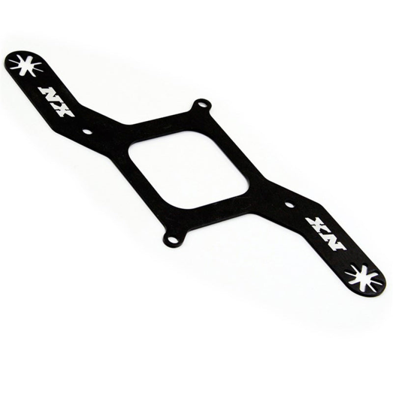 Nitrous Express Carb Plate Solenoid Bracket for 4150, product view 2