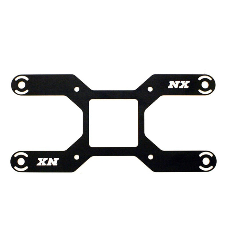 Nitrous Express Carb Plate Solenoid Bracket for 4150 (4 Solenoids), product view 3