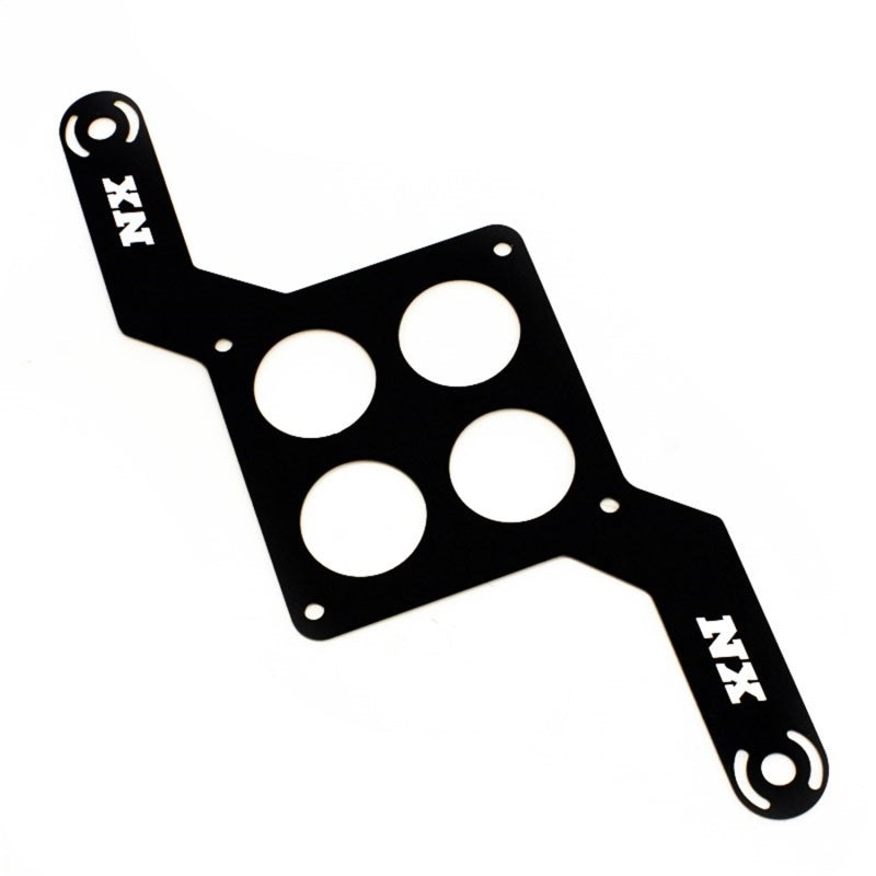 Nitrous Express Carb Plate Solenoid Bracket for Dominator, product view 1