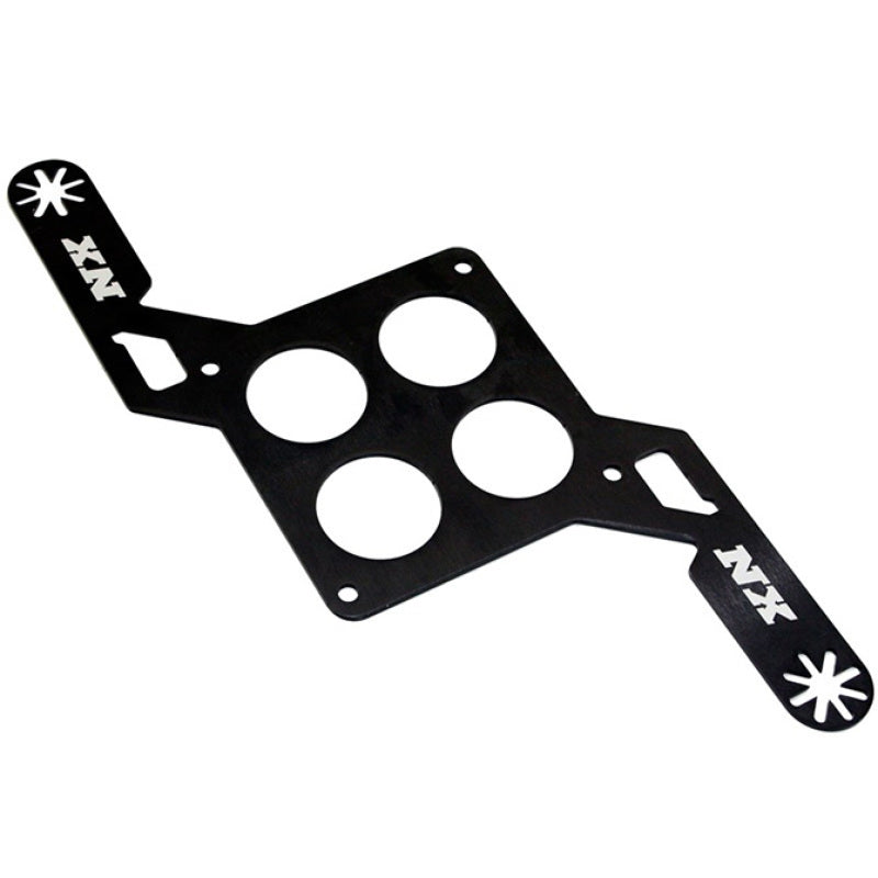 Nitrous Express Carb Plate Solenoid Bracket for Dominator, product view 3