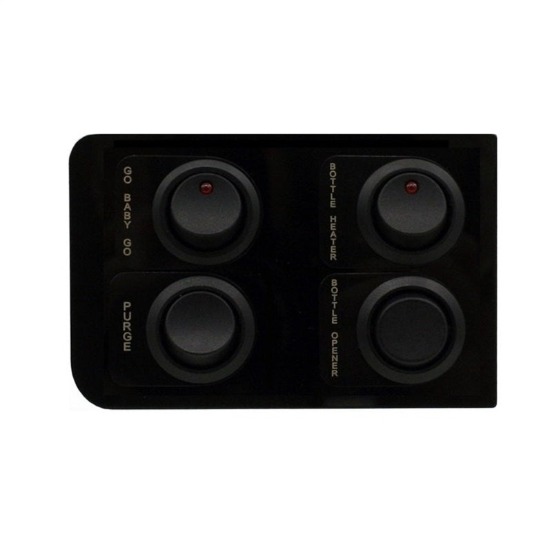Nitrous Express 98-02 Chevrolet Camaro Custom Switch Panel, product view 3