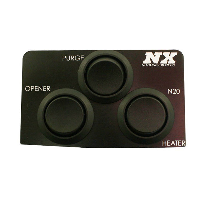 Nitrous Express 05-13 Chevrolet Corvette C6 Custom Switch Panel, product view 2