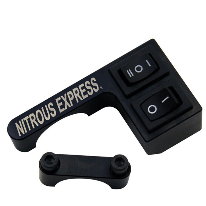 Nitrous Express Handle Bar Switch Mount (7/8in Bar and Switches Off to Right Side), product view 1