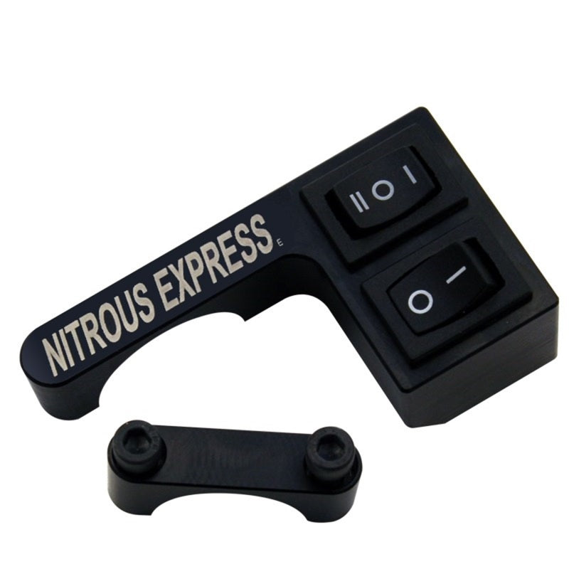 Nitrous Express Handle Bar Switch Mount (7/8in Bar and Switches Off to Right Side), product view 2