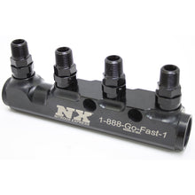 Load image into Gallery viewer, Nitrous Express Fuel Log 5 Port w/Fittings, product view 1