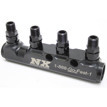 Load image into Gallery viewer, Nitrous Express Fuel Log 5 Port w/Fittings, product view 3