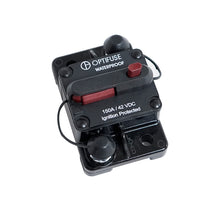 Load image into Gallery viewer, Nitrous Express Surface Mount Manual Reset 150A 42 VDC Circuit Breaker, product view 1