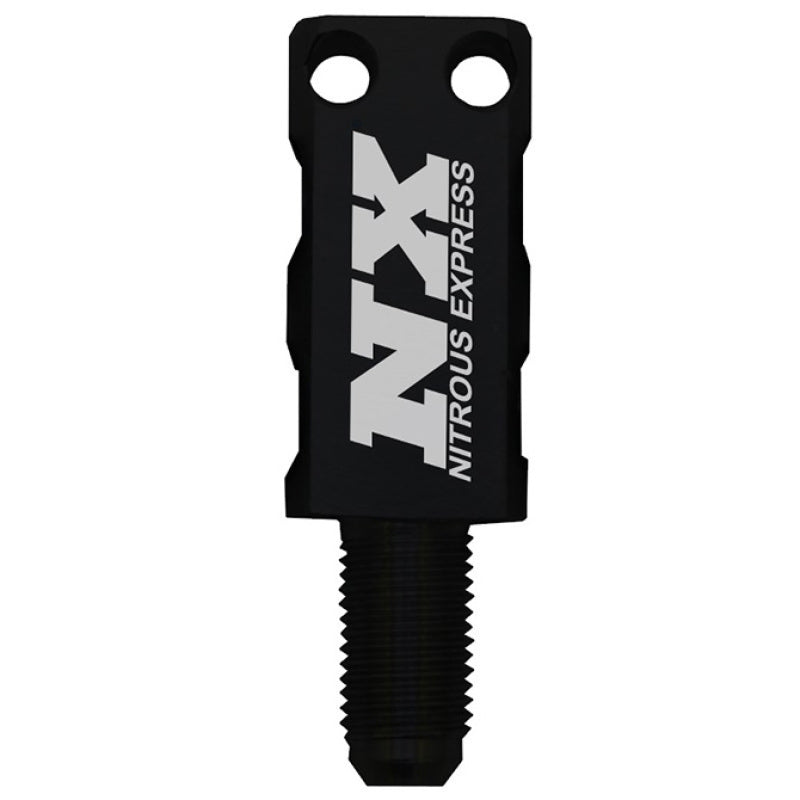 Nitrous Express Compact Distribution Block w/Mounting Holes, product view 1