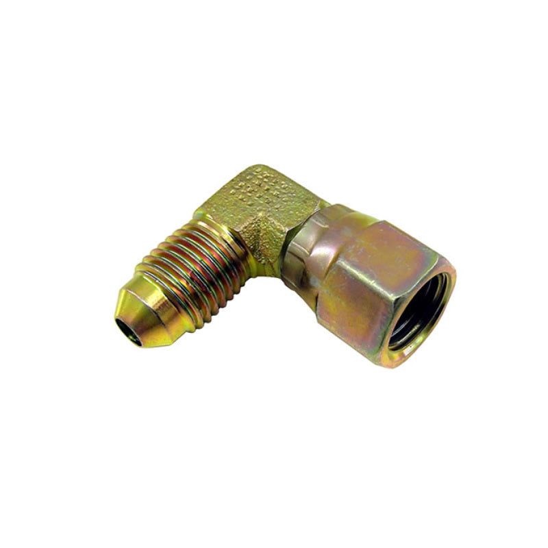 Nitrous Express 4AN x 4AN 90 Swivel Fitting, product view 3