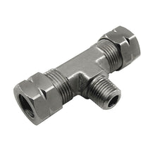 Load image into Gallery viewer, Nitrous Express 3/8 Compression x 1/8 Male NPT Branch T, product view 1