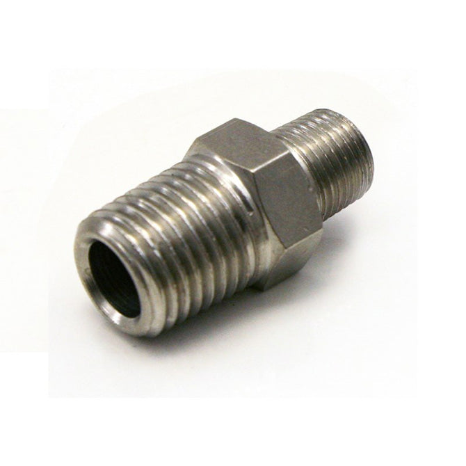 Nitrous Express 1/4 NPT x 1/8 NPT Male Union Connector, product view 5