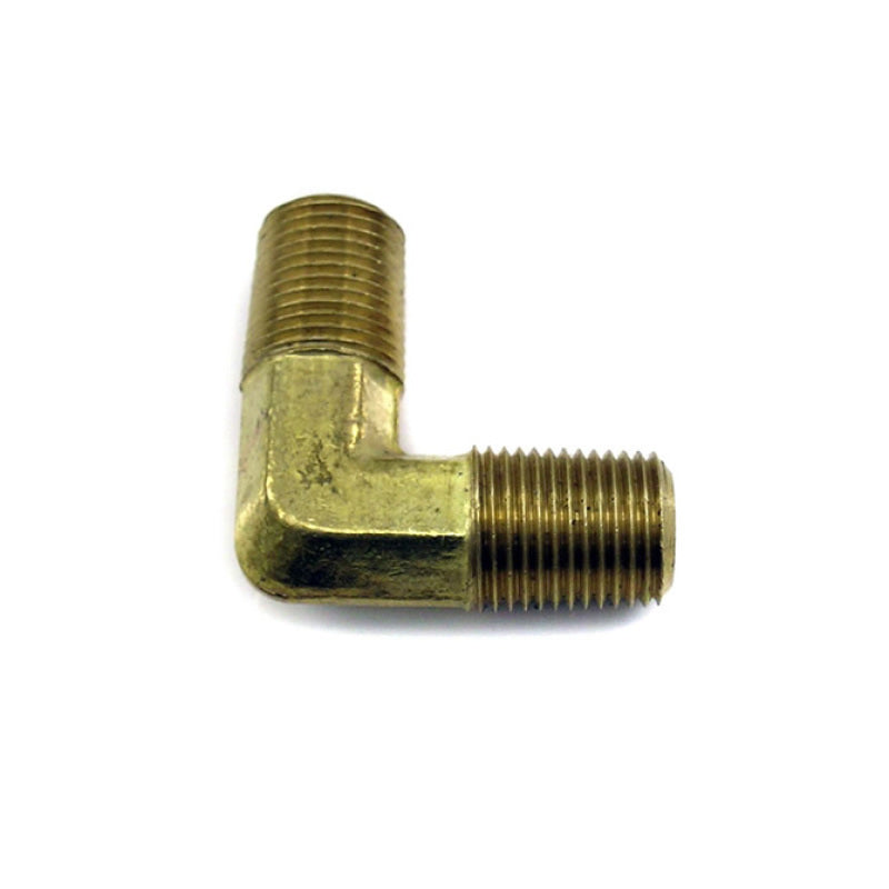 Nitrous Express 1/4 NPT x 1/8 NPT 90 Male Union Connector, product view 2