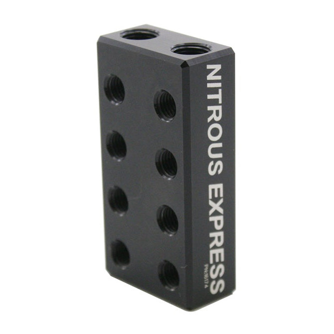Nitrous Express 2 Inlet 16 Outlet Nitrous/Fuel Distribution Block, product view 3