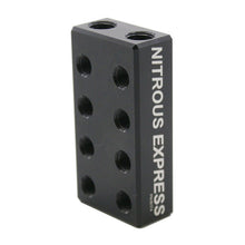 Load image into Gallery viewer, Nitrous Express 2 Inlet 16 Outlet Nitrous/Fuel Distribution Block, product view 3