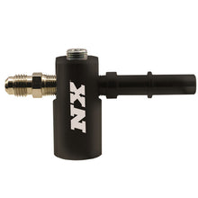 Load image into Gallery viewer, Nitrous Express 3/8-10mm Late Model Billet Fuel Line Adapter 90 Degree, product view 3