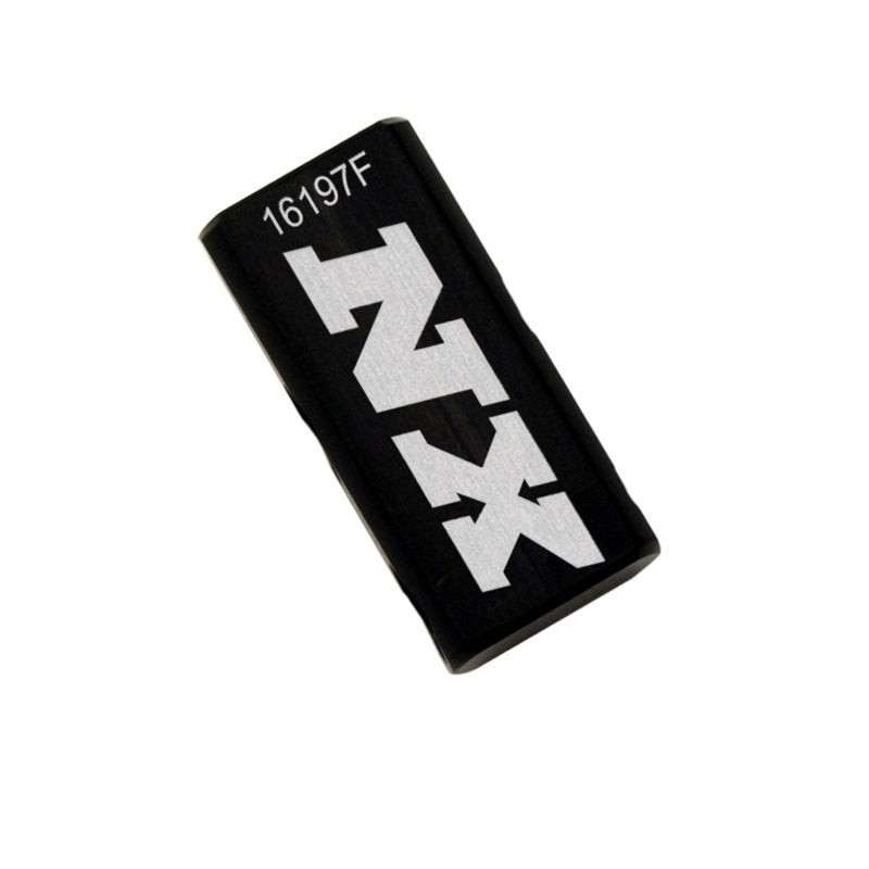 Nitrous Express Black Compact 1 Inlet 4 Outlet Distribution Block All Female, product view 3