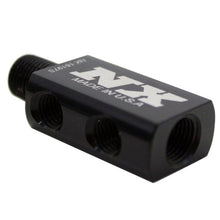 Load image into Gallery viewer, Nitrous Express Compact Distribution Block w/Gauge Port, product view 1