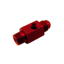 Load image into Gallery viewer, Nitrous Express 1/4 NPT x 6AN w/1/8 NPT Gauge Hole (Fuel Bypass Fitting), product view 2