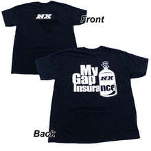 Load image into Gallery viewer, Nitrous Express Gap Insurance T-Shirt 3XL - Black, product view 1