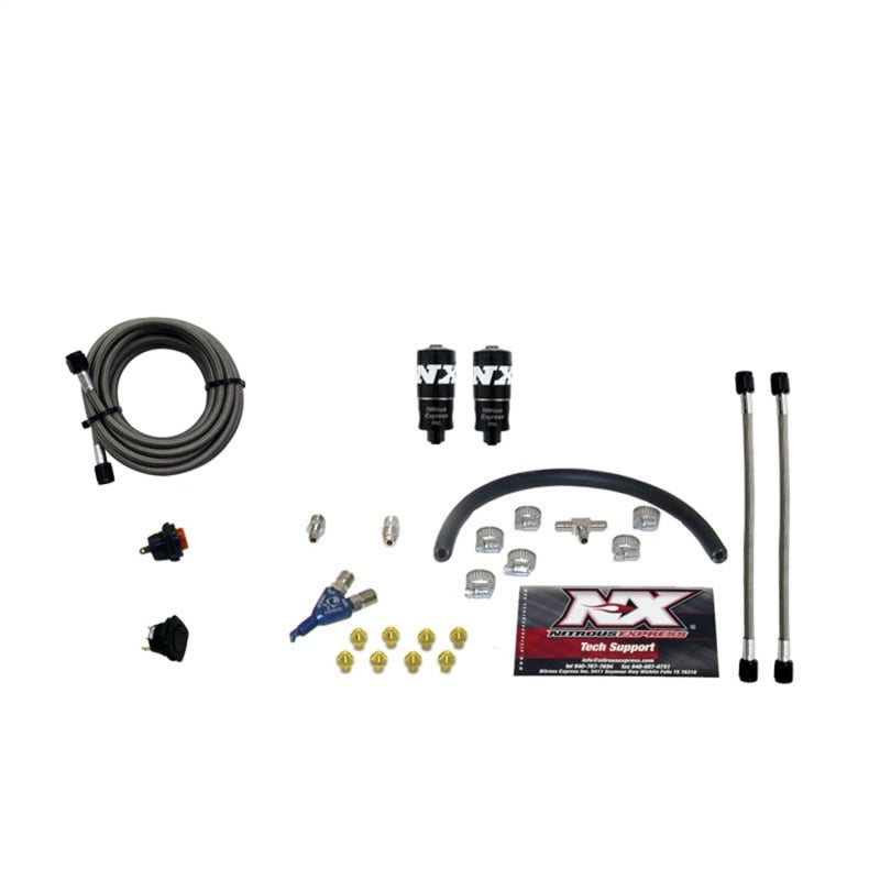 Nitrous Express Hitman EFI Single Nozzle Piranha Nitrous Kit (35-75HP) w/o Bottle, product view 3