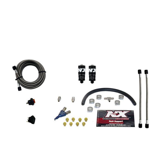 Nitrous Express Hitman EFI Single Nozzle Piranha Nitrous Kit (35-75HP) w/o Bottle, product view 5