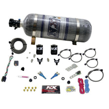 Load image into Gallery viewer, Nitrous Express Ford EFI Dual Nozzle Nitrous Kit (100-300HP) w/Composite Bottle, product view 3