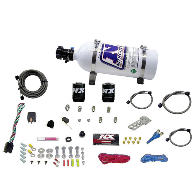 Nitrous Express GM EFI Race Single Nozzle Nitrous Kit (100-250HP) w/5lb Bottle, product view 5