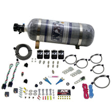 Load image into Gallery viewer, Nitrous Express Ford EFI Dual Stage Nitrous Kit (50-150HP x 2) w/Composite Bottle, product view 2