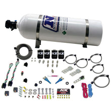Load image into Gallery viewer, Nitrous Express Ford EFI Dual Stage Nitrous Kit (50-150HP x 2) w/15lb Bottle, product view 1