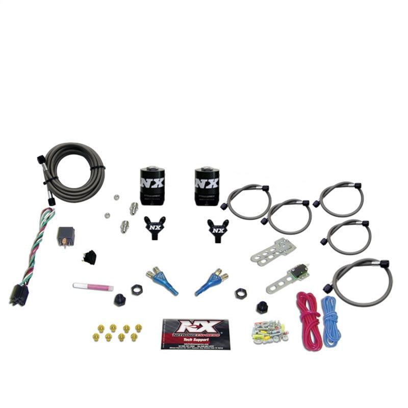 Nitrous Express 92-95 Dodge V8 TBI Dual Nozzle Nitrous Kit (50-125HP) w/o Bottle, product view 3